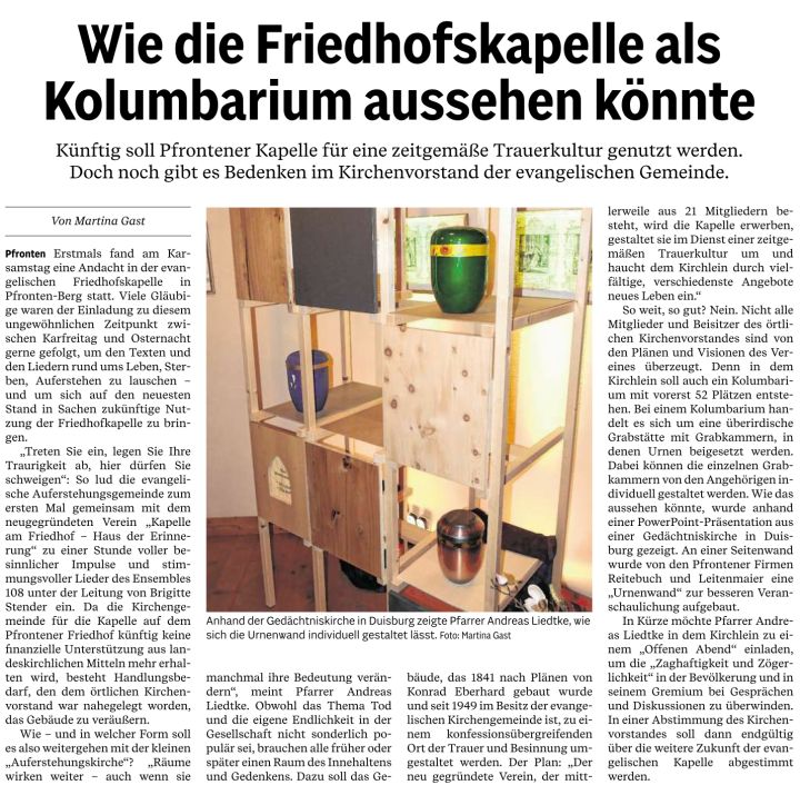Aus Allgäuer Zeitung vom 04. April 2024